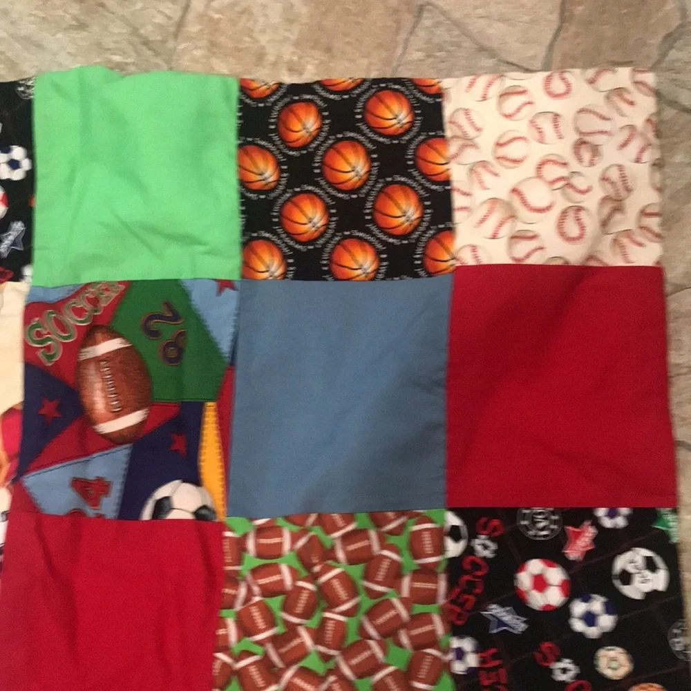 Baseball Small Quilt